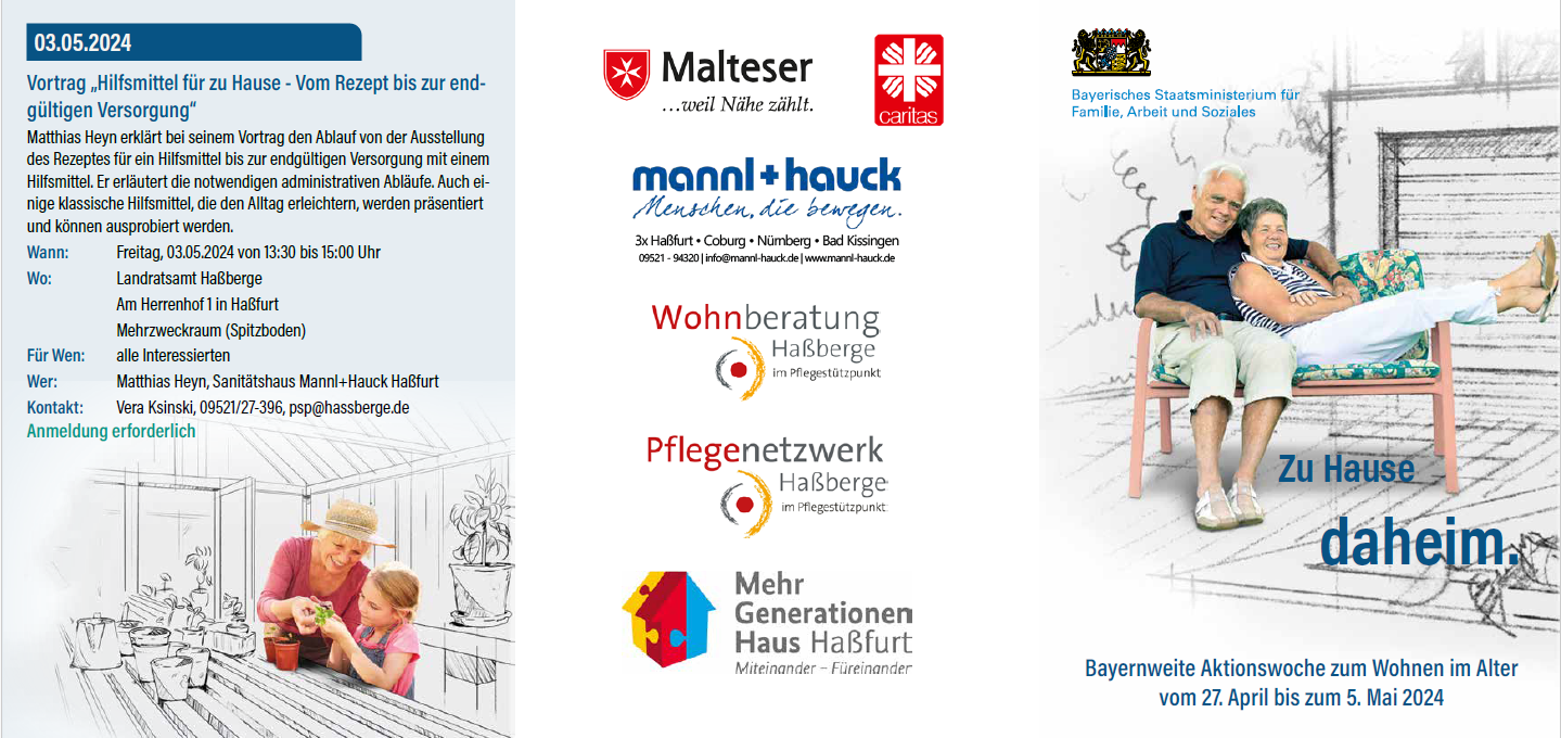 Flyer Programm Aktionswoche