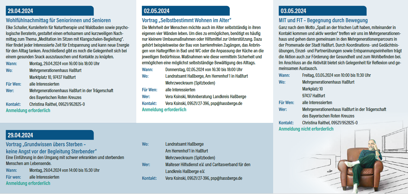 Flyer Programm Aktionswoche