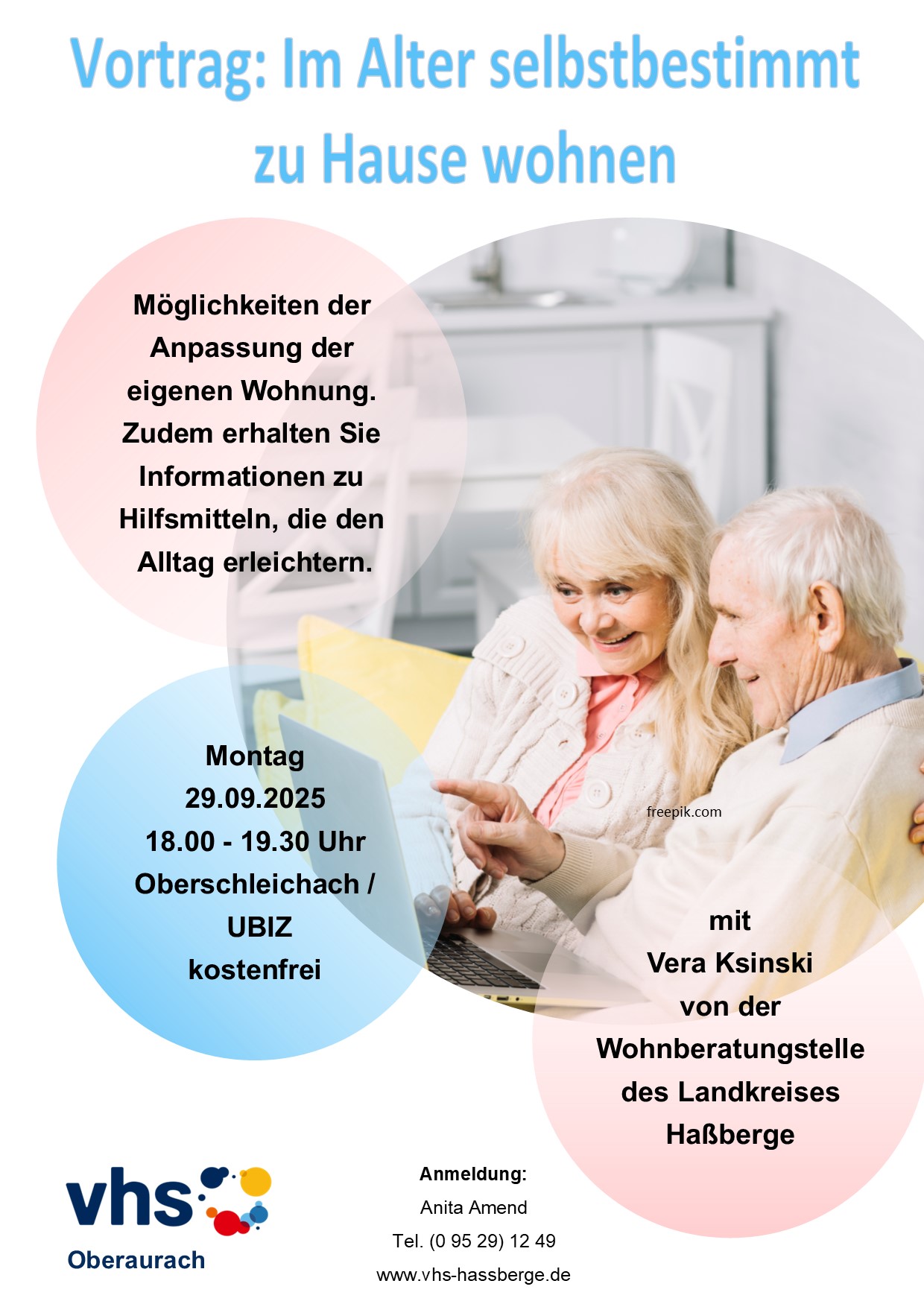 H14K01 Vortrag Im Alter selbstbestimmt zu Hause