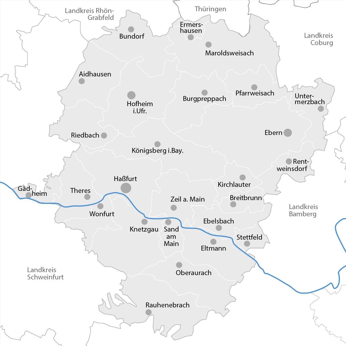 Übersichtskarte Kurzzeitpflege